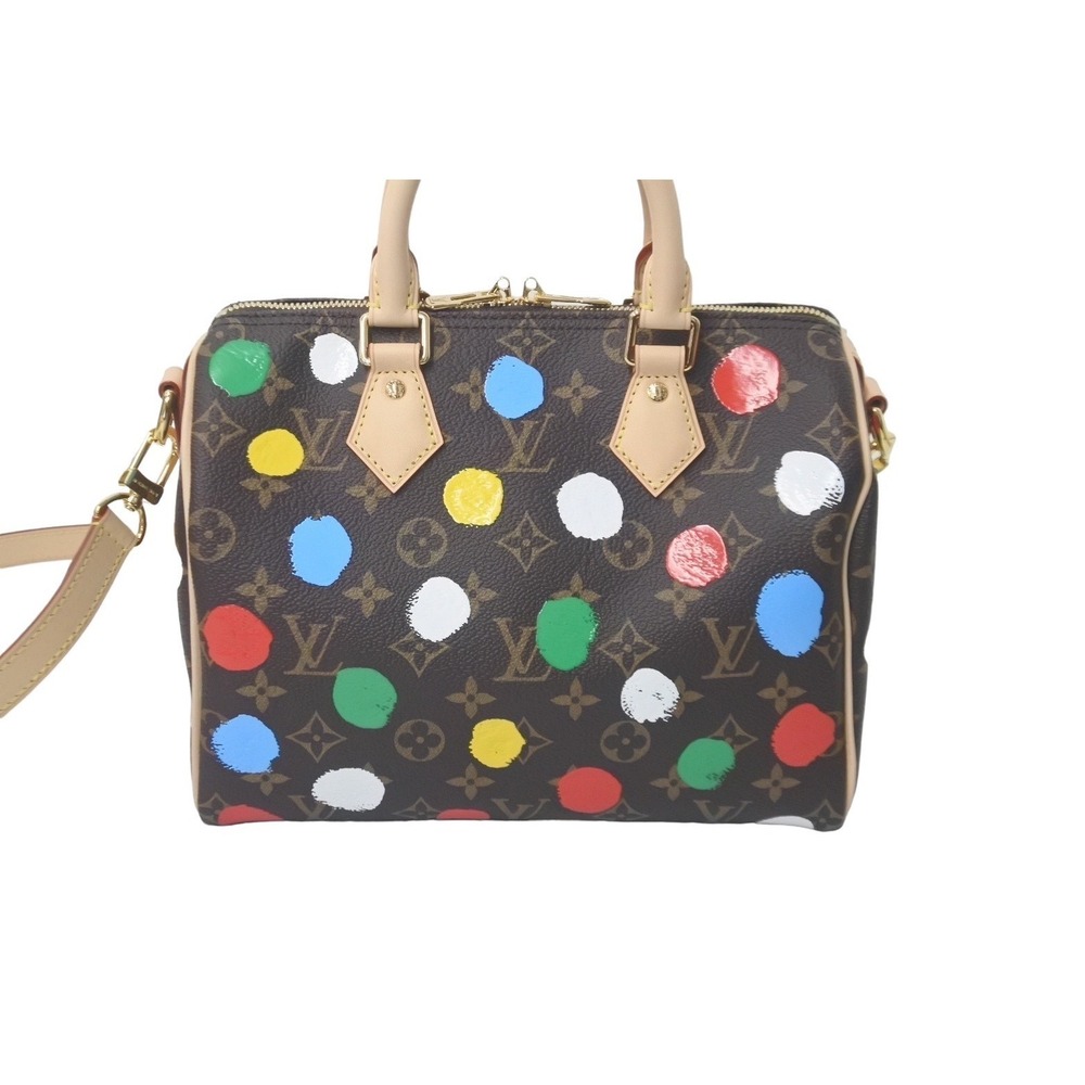 Louis Vuitton Kusama Speedy Yayoi Monogram Infinity Dots Bandouliere - Picture 3 of 9